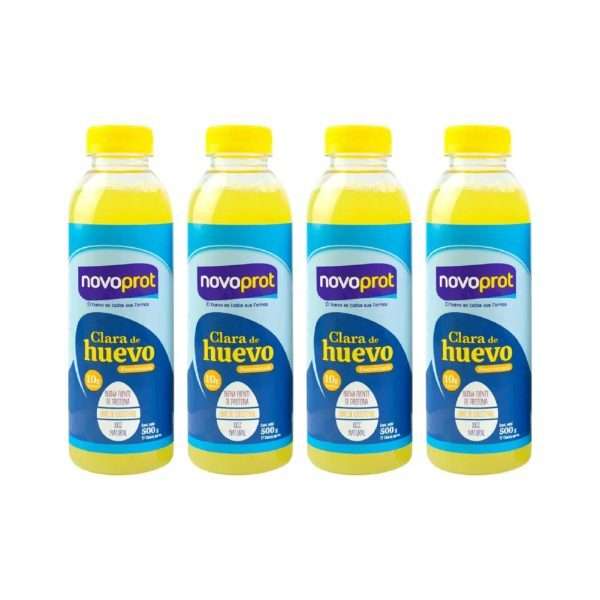 Novoprot clara líquida pack de 4 botellas